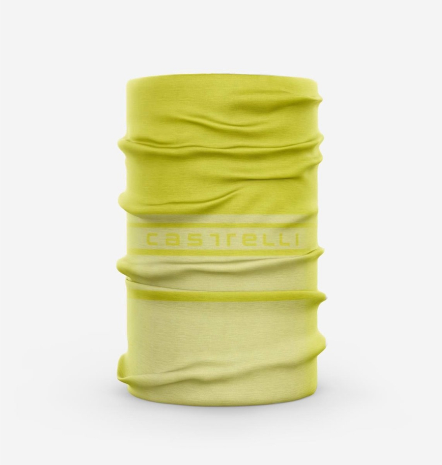 Cache-Cou Castelli 3 STAGIONI Femme Jaune | AFBYN-3069