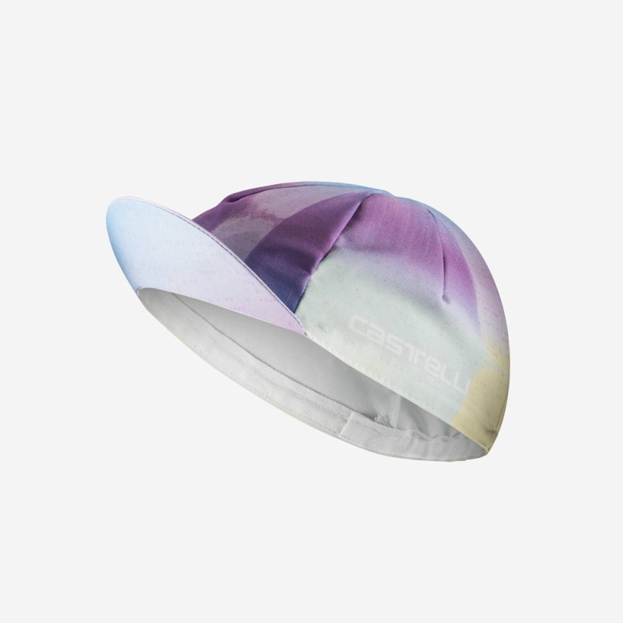 Casquette Castelli R-A/D Homme Multicolore Violette | RSMGN-7813