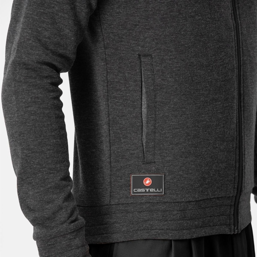 Casual Castelli VIGORELLI TRACK Homme Grise Foncé | EUMYS-7432