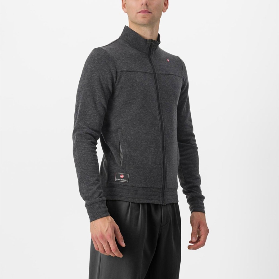 Casual Castelli VIGORELLI TRACK Homme Grise Foncé | EUMYS-7432