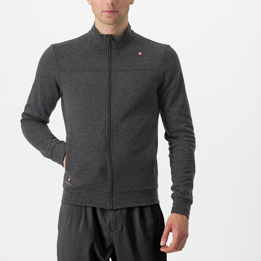 Casual Castelli VIGORELLI TRACK Homme Grise Foncé | EUMYS-7432