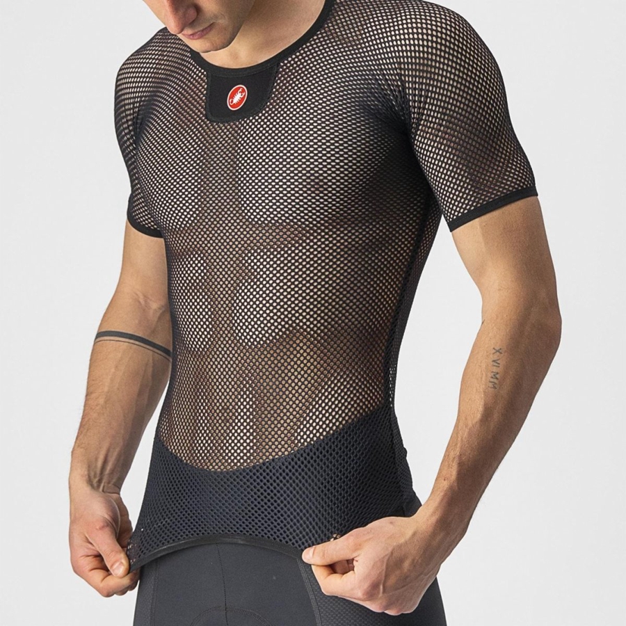 Couche De Base Castelli CORE MESH 3 SS Homme Noir | RVYNW-9612