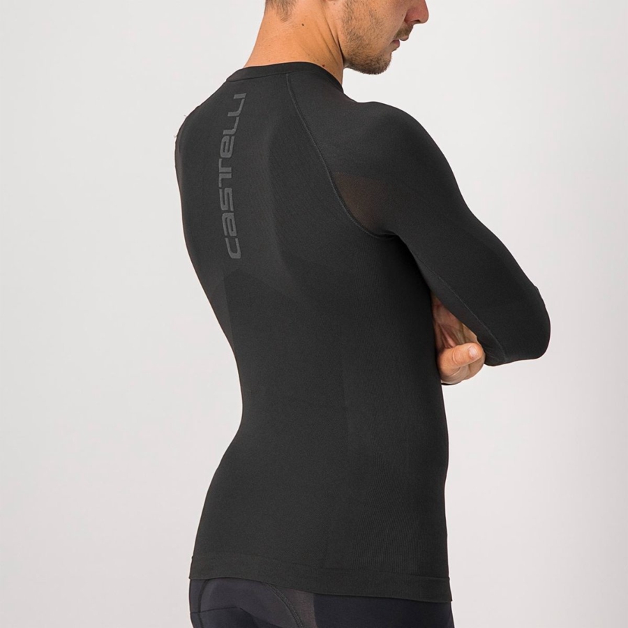 Couche De Base Castelli CORE SEAMLESS Homme Noir | YWGSP-3041
