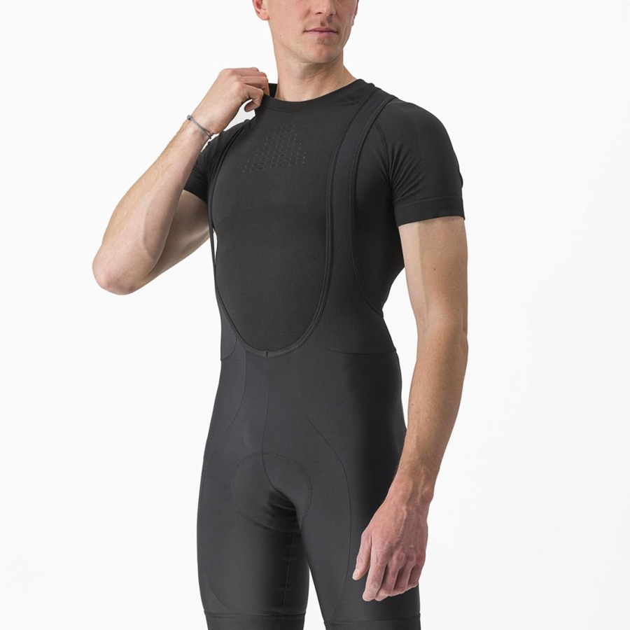 Couche De Base Castelli CORE SEAMLESS SS Homme Noir | BTKLS-7194