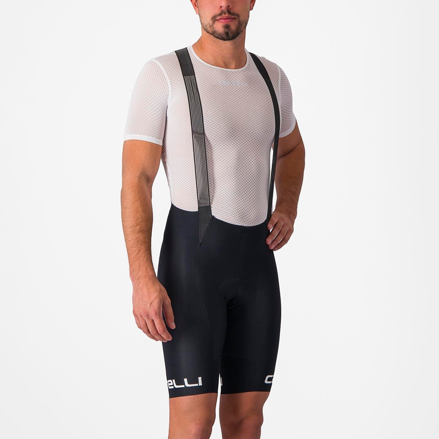Couche De Base Castelli PRO MESH 2.0 SHORT SLEEVE Homme Blanche | CQVLK-6549