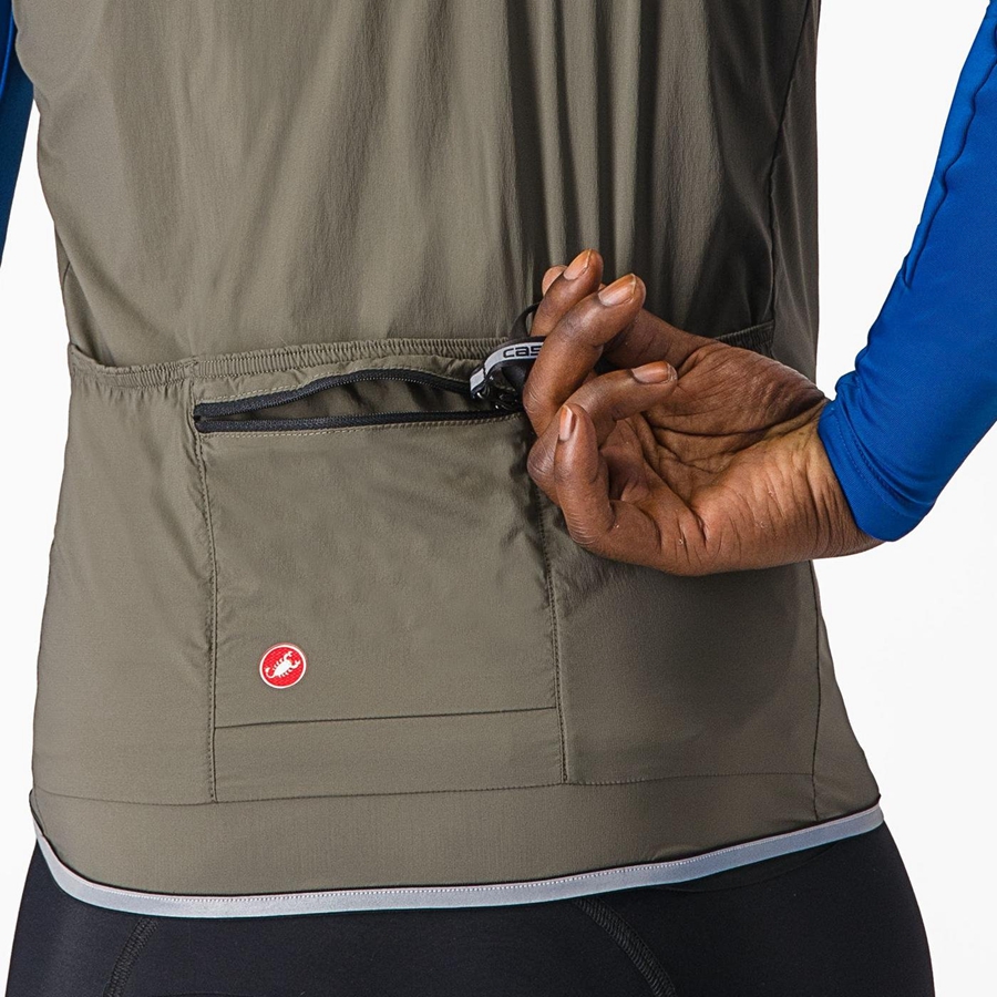 Gilet Castelli FLY Homme Bleu | MTHDE-6072