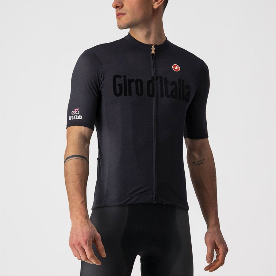 Maillot Castelli HERITAGE MAGLIA NERA Homme Noir | EVOJP-7816