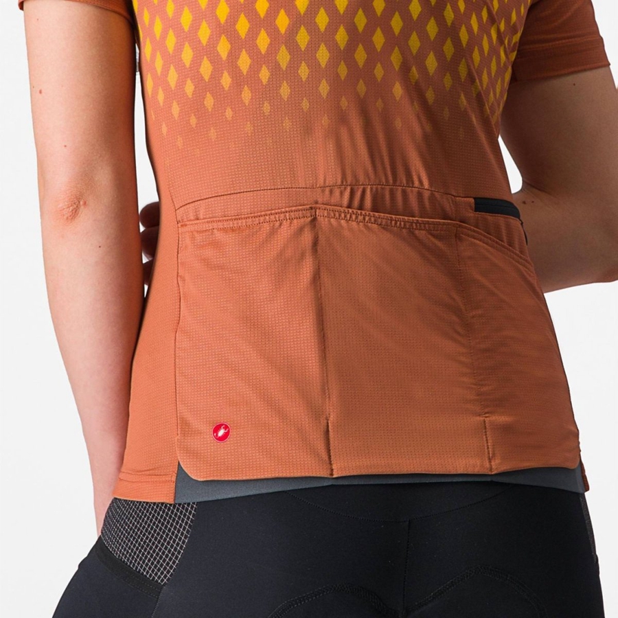 Maillot Castelli UNLIMITED SENTIERO 3 Femme Beige | ETRDU-9187