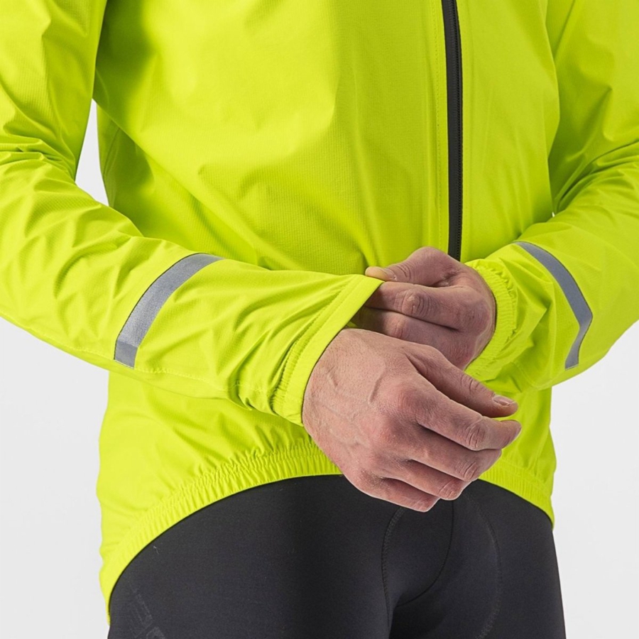 Protection Castelli EMERGENCY 2 RAIN Homme Vert Clair | GIUTO-8524
