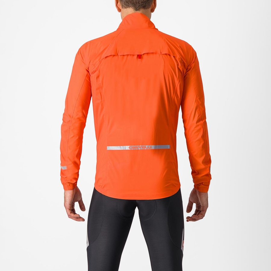 Protection Castelli EMERGENCY 2 RAIN Homme Orange | GJVYB-5764