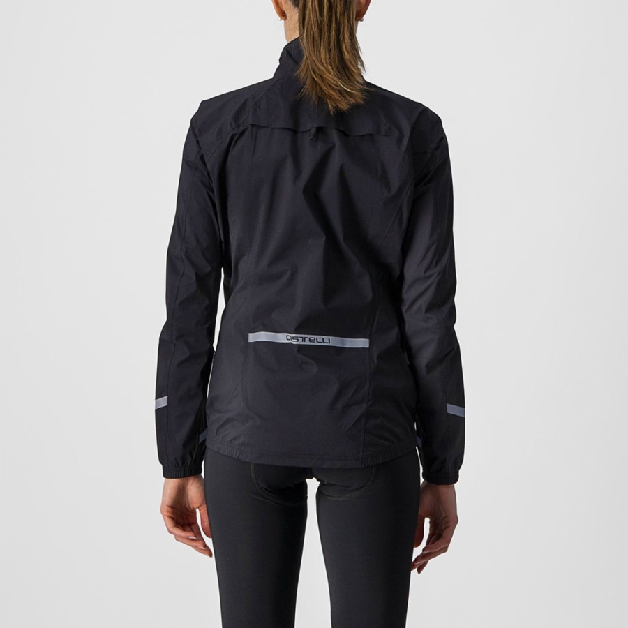Protection Castelli EMERGENCY 2 W RAIN Femme Noir | LIJXH-4316