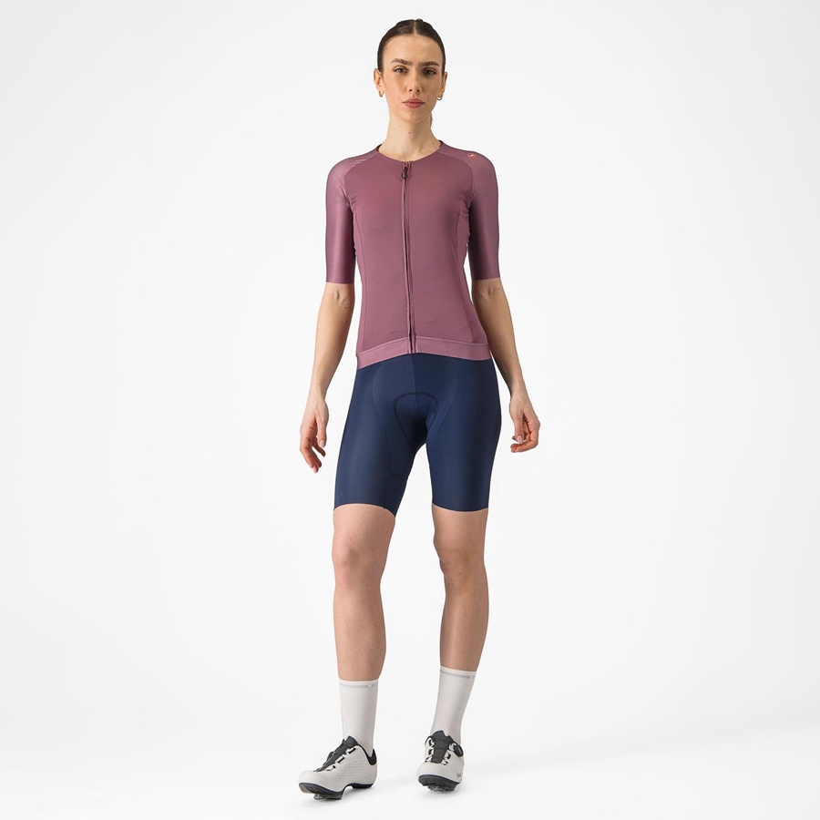 Short Castelli FREE AERO RC W Femme Bleu | BXIYA-2167