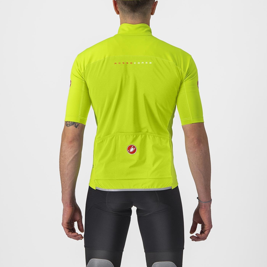 Vestes Castelli PERFETTO RoS 2 WIND Homme Vert Clair | CPWRN-5741